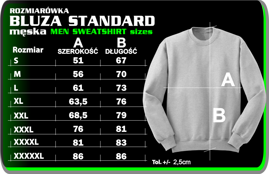 BLUZA STANDARD MESKA